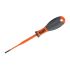 Klein Tools Slotted Insulated Screwdriver 3.5 mm Tip, VDE 1000V Approved