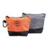 2 - Pack of Stand Up Zipper Bags Orange