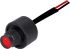 Oxley STR501 Series Red Indicator, 12V dc, 8mm Mounting Hole Size, Lead Wires Termination, IP68