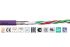 Igus chainflex CFBUS.PUR Bus Cable, 2 Cores, 0.25 mm², Screened, 100m, Purple PUR Sheath, 23 AWG