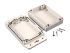 Hammond 1555F Series Polycarbonate Enclosure, IP68, Flanged, 4.7 x 3.6 x 1.47in