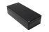 Hammond 1590ZGRPBK Series Black Fibreglass Reinforced Polyester Enclosure, IP66, 361 x 160 x 90mm