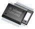 Infineon TLE8110EDXUMA1 10 csatornás Teljesítménykapcsoló IC, Alacsony oldal, 36-pin, PG-DSO-36