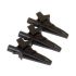 Chauvin Arnoux P01102145 Set Of Croco Clips, For Use With CA 6155