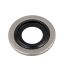 Pierścień O-ring średnica wew 6.6mm grubość 1mm średnica zew 11mm Guma: PC851 i podkładka: Stal miękka Hutchinson Le