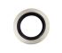 Hutchinson Le Joint Français Rubber : PC851 & washer : Stainless Steel O-Ring, 24.7mm Bore, 32mm Outer Diameter