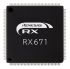 Renesas Electronics Mikrocontroller RX671 RXv3 32bit SMD 2048 MB LFQFP 144-Pin 120MHz 384 KB RAM