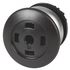 Eaton RMQ Titan M22 Series Black Momentary Push Button Head, 22.5mm Cutout