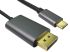 RS PRO Male DisplayPort to Male USB C  Cable, 8K, 1m