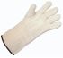 Liscombe White Terrycloth Heat Resistant Work Gloves, Size 10, Large, Heavyweight Cotton Terrycloth Coating
