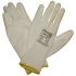 Liscombe White Polyamide Work Gloves, Size 6, XS, Polyurethane Coating