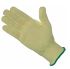 Liscombe White Para-aramid Cut Resistant Cut Resistant Gloves, Size 7, Small, Heavyweight Hi-Cut Kevlar Coating