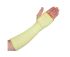 Liscombe Yellow Reusable Kevlar Arm Protector for Cut Resistant Use, 10in Length, 25.4 cm