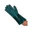 Liscombe Green PVC Oil Resistant Work Gloves, Size 9, PVC Coating
