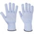 Portwest Gloves Blue Cut Resistant Gloves, Size 8, Medium
