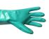 Pro Fit Green Nitrile Work Gloves, Size 8, Medium