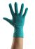 Uniglove Green Powder-Free Nitrile Disposable Gloves, Size 7, Small, 100 per Pack