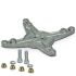 Die Cast Aluminium Back Mounting Plate for use with DCS 15 Inch Display Support
