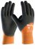 ATG MaxiTherm Grey, Orange Acrylic Anti-Slip Work Gloves, Size 9, Large, Rubber Coating