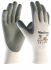 ATG Maxifoam Grey, White General Purpose Work Gloves, Size 9, Large, Nylon Lining, NBR Coating