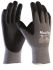 ATG Maxiflex Black, Grey General Purpose Work Gloves, Size 8, Medium, Spandex Lining, NBR Coating
