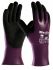 ATG Maxidry Black Anti-Slip Nylon Work Gloves, Size 10, Large, NBR Coated