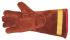 Liscombe Brown Leather Cut Resistant, Heat Resistant Work Gloves, Size 9, Brontoguard Leather Coating