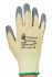 Tornado Mistral Yellow Lycra Abrasion Resistant, Cut Resistant Work Gloves, Size 9, Large, Polyurethane Coating