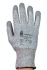 Tornado Electroflex Grey Abrasion Resistant, Cut Resistant Work Gloves, Size 10, Large, Polyurethane Coating