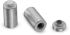 9774005633R Kulatá distanční vložka 1.2mm vysoká Ocel s 3.3mm průměrem a 1.9mm průměrem vývrtu, pro: M1.6 šroub