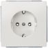 IP20 Red Socket, Rated At 16A, 250 V