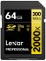 Lexar 64 GB SDHC SD Card, Class 10