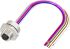 RS PRO Straight Female 8 way M12 to Unterminated Sensor Actuator Cable, 500mm