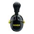 Uvex Uvex K Ear Defender with Helmet Attachment, 30dB, Black, Yellow