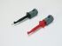 Sibille 6A Black Grabber Clip, 30 V ac, 60 V dc Rating - 3.5mm Tip Size, 11mm Probe Socket Size