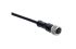 Straight Female M12 to Free End Sensor Actuator Cable, 4 Core, 1m
