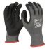 Milwaukee Grey Nitrile Cut Resistant Cut Resistant Gloves, Nitrile Coating