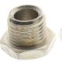 RS PRO 3/8 in Male Nickel Plated Brass Plug Fitting for 9.5mm