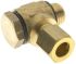 RS PRO 13550 Series Threaded, Tube Fitting, 1/8 in Male Inlet Port x 4mm Tube Outlet Port