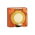Clipsal Electrical Orange 1 Gang Polycarbonate Cover Plate