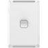 Clipsal Electrical White Rocker Light Switch, 1, 2 Way, 1 Gang, Pro Series