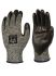 Showa SHO240 Black/Grey Neoprene Coated 13 Gauge Kevlar, Fibreglass, Modacrylic Gloves, Size 7 - S