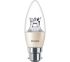 Philips MASTER, LED Kerzenlampe, B38 dimmbar, 5,5 W / 230V, B22 Sockel, 2200 K, 2700 K warmweiß
