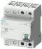 Siemens 2 Pole Type B Residual Current Circuit Breaker, 63A 5SV3626, 300mA