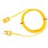 RS PRO Thermocouple & Extension Wire, PVC Sheath Flat Pair, Type K, 7/0.2mm, Unscreened, 10m