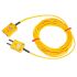 RS PRO Thermocouple & Extension Wire, PVC Sheath Flat Pair, Type K, 7/0.2mm, Unscreened, 10m