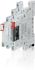 ABB CR-S Relay Socket for use with CR-S Interface Relay 1 Pin, DIN Rail, 6 → 24V dc