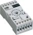 ABB CR-U 3 Pin DIN Rail Relay Socket, for use with CR-U Interface Relay
