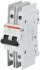 ABB System Pro M Compact SU200M MCB, 2P, 6A Curve C, 440V AC, 440V DC, 15 kA Breaking Capacity