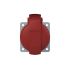 ABB, 432RU6 IP44 Red Cable Mount 3P+N+E Industrial Power Socket, Rated At 32A, 415 V